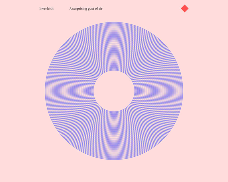 A surprising gust of air